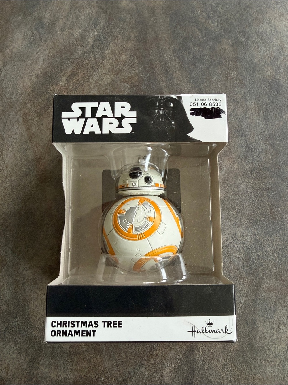 Hallmark Star Wars BB-8 Ornament - White & Orange